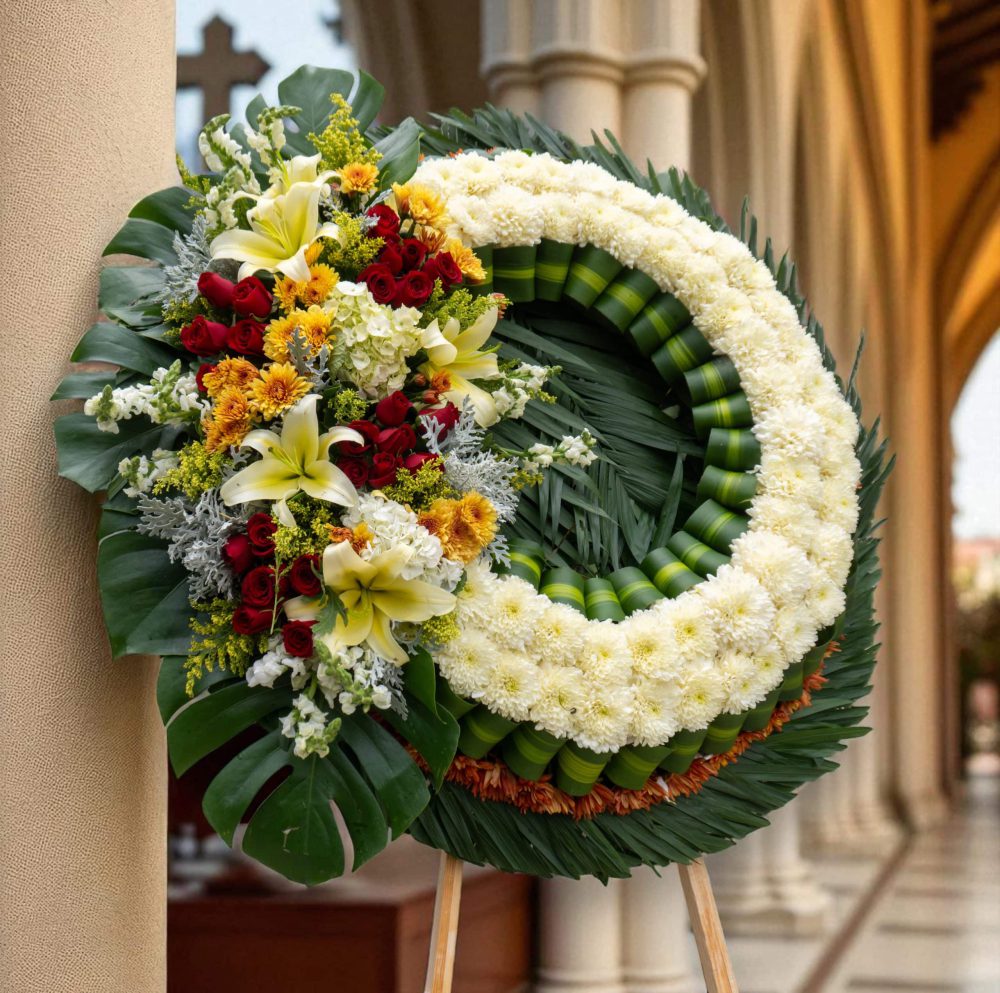 Corona Fúnebre “Abrazo de Esperanza”
