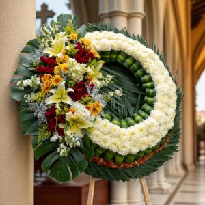 Corona Funebre Luz Divina