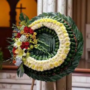 Corona Funebre Luz Divina