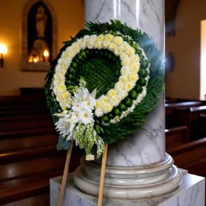 Corona Funebre Luz de Eternidad