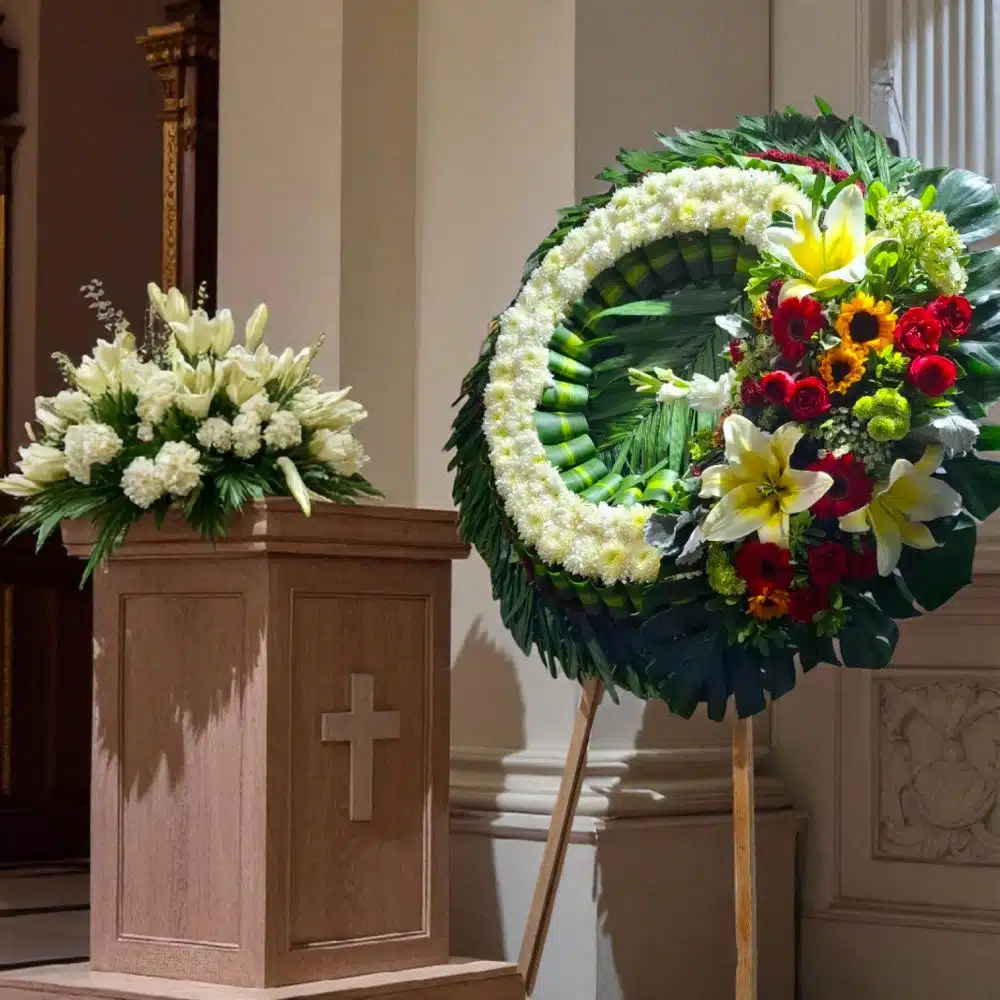 Corona Funebre Sagrado Descanso