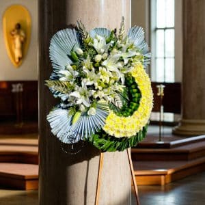 Corona Fúnebre Tributo Sagrado
