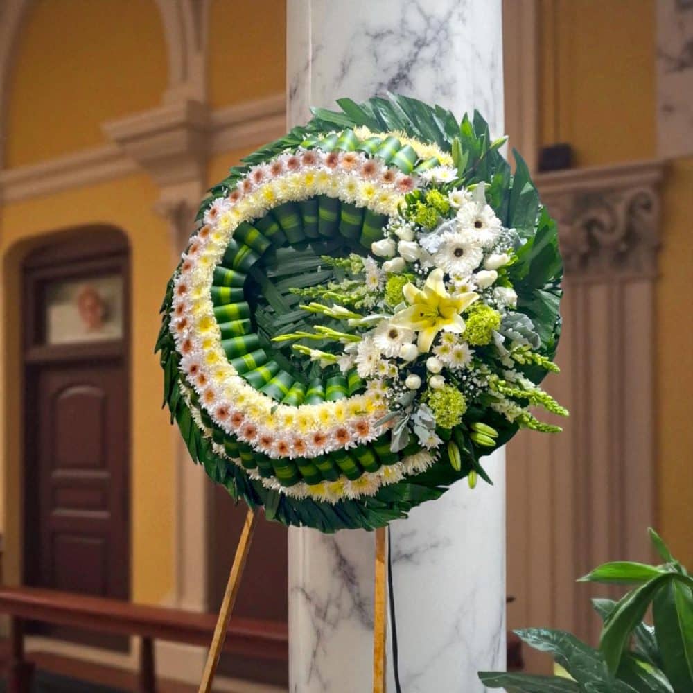 Corona Funebre de la Fe Viva