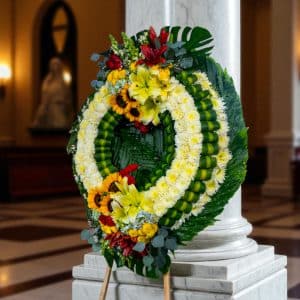 Corona Funebre Silencio Divino