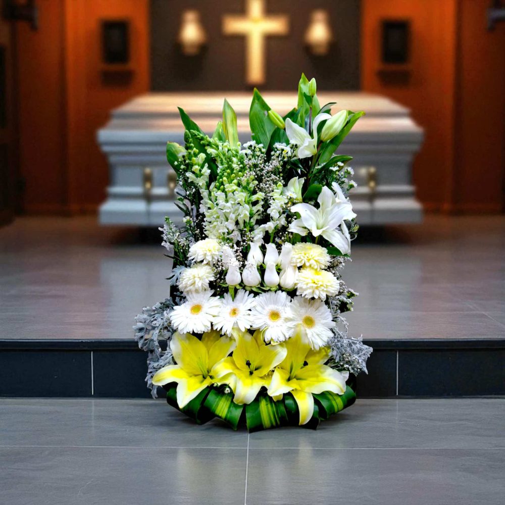Pie de Caja Funebre Espíritu de Luz