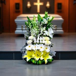 Pie de Caja Funebre Espíritu de Luz