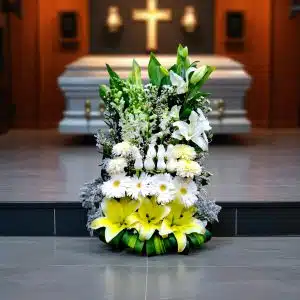 Pie de Caja Funebre Espíritu de Luz