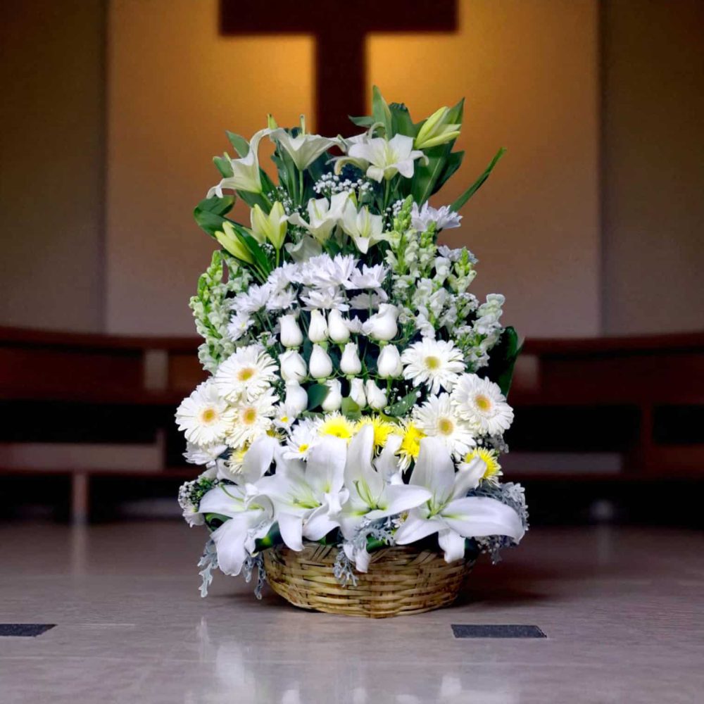 Pie de Caja Fúnebre Luz del Recuerdo
