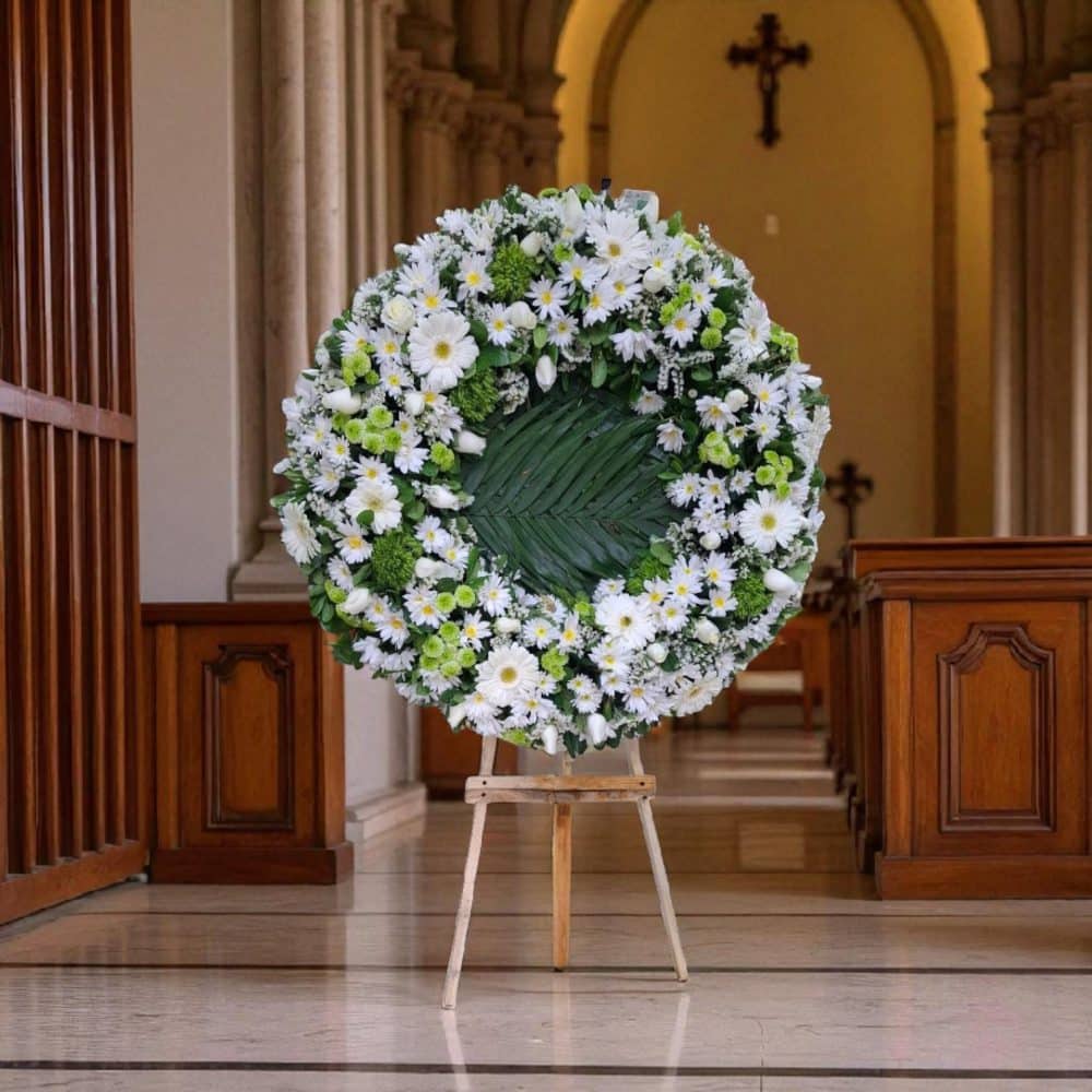 Corona Funebre Premium en Tripie