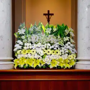 Pie de Caja Fúnebre Ecos del Cielo