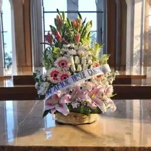 Pie de Caja Fúnebre Espíritu de Paz