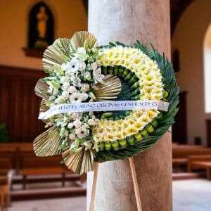 Corona Fúnebre Abrazo del Padre