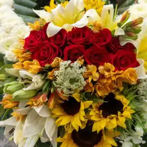  Corona Fúnebre Luz de Recuerdo Eterno gdl