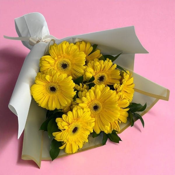 10 gerberas amarelas (1)