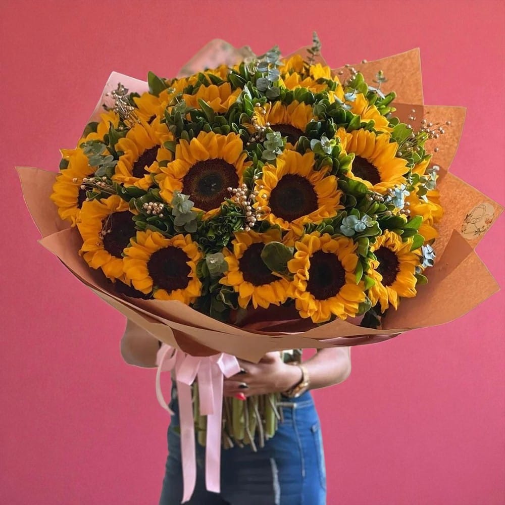 20 girasoles