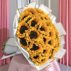 Ramo de 30 Girasoles – Radiante Abundancia