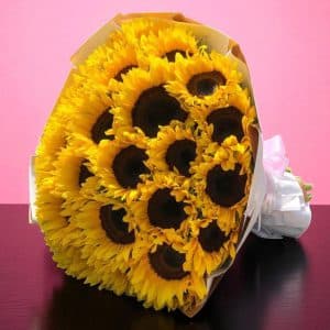 Ramo de 40 Girasoles – Horizonte Dorado